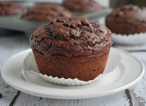 Muffinka z czekoladą